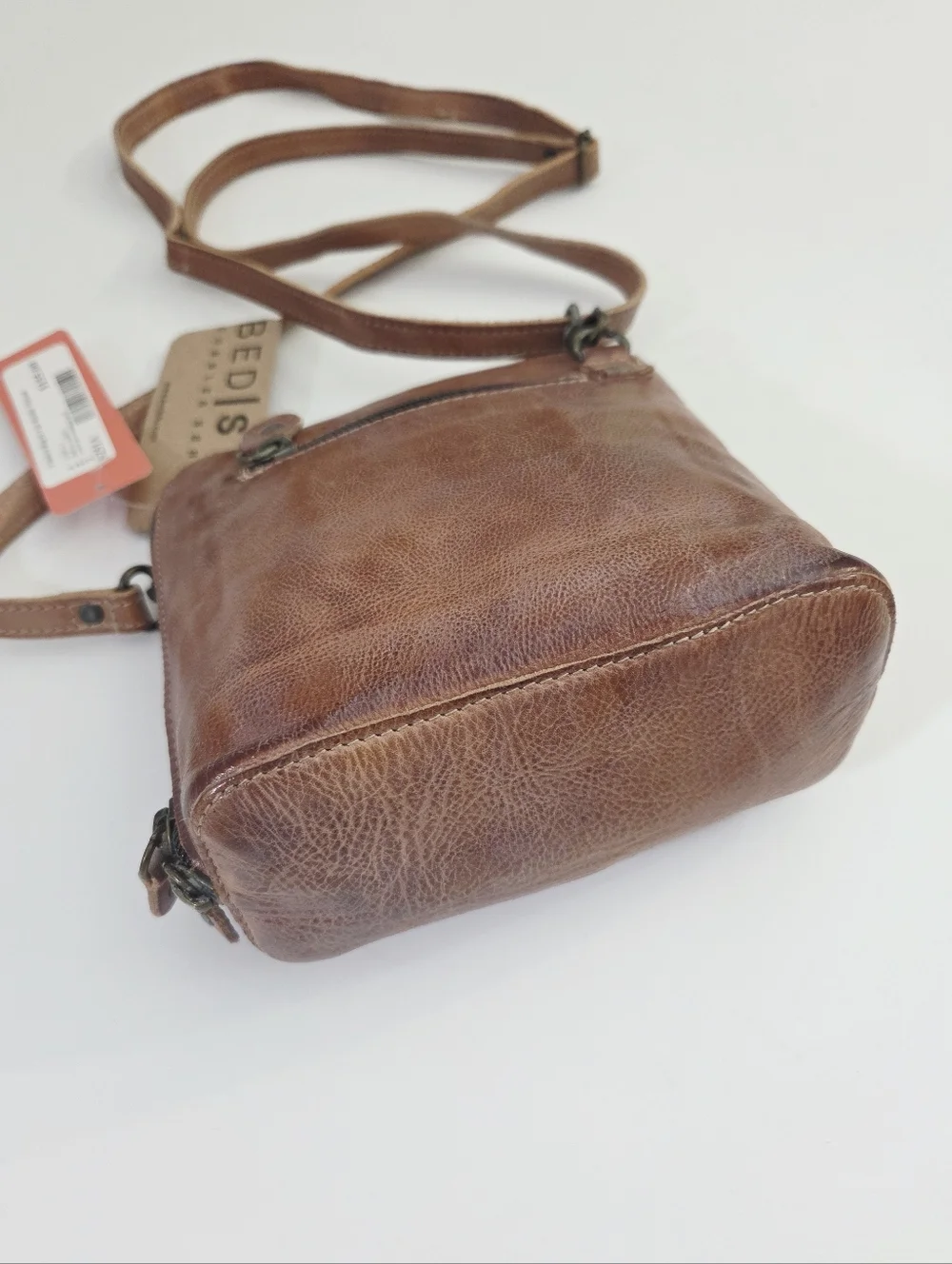 NWT BED STU BEDSTU VENTURA BAG - TAN RUSTIC MASON